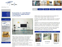 Tablet Screenshot of mobelglass.com